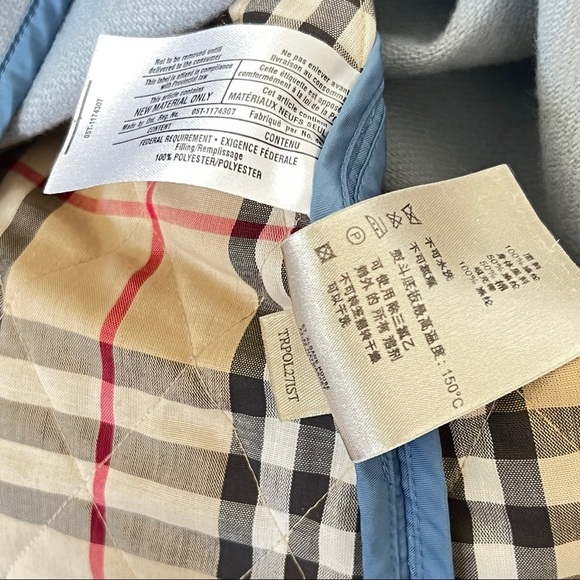 BLUE Quilted Jacket with Lining - Picture 10 of 10